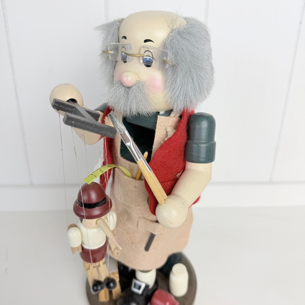 1996 Zim's Puppet Maker Nutcracker Z96-60 Marionette With Original Box - Picture 2 of 9